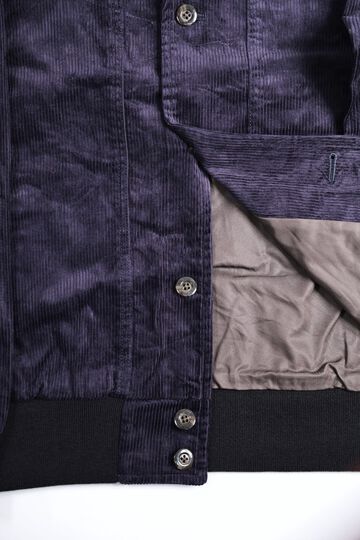 TNK501SZA 'Sazanami' Corduroy Jacket-INDIGO-M,INDIGO, small image number 9