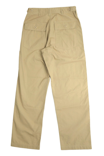 01-5002 US ARMY FATIGUE PANTS RIP STOP (REGULAR FIT) 67BEIGE-One Washed-3,, small image number 2