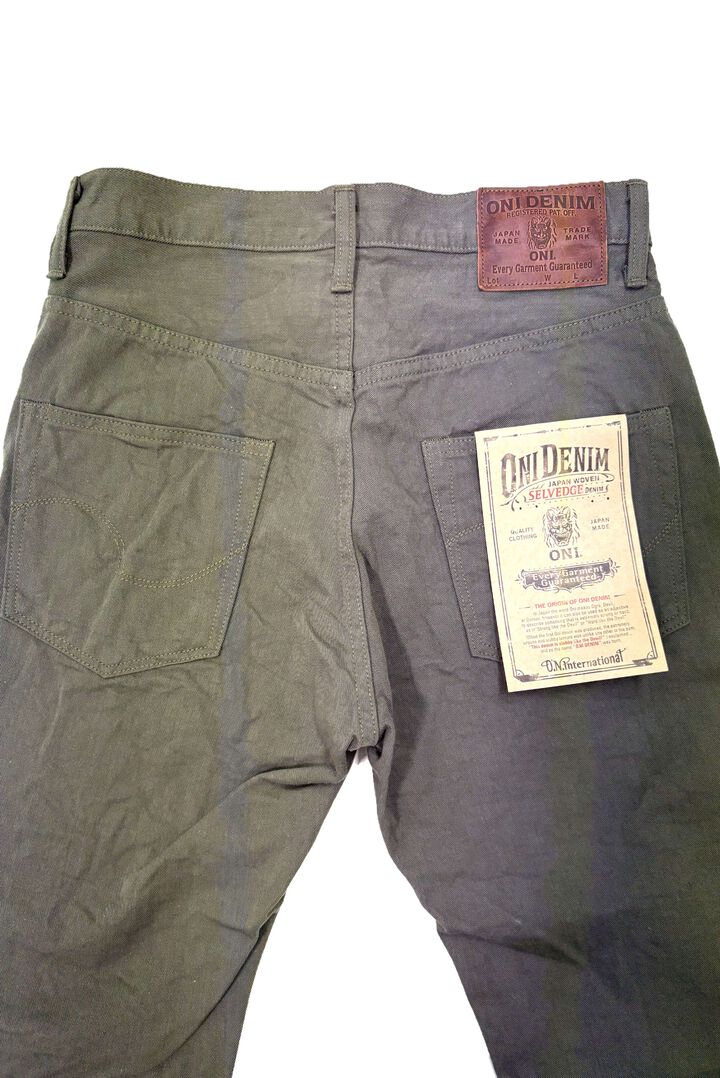 ONI266SVC-GOL Selvedge Chino Light Olive Relax Straight,, medium image number 4