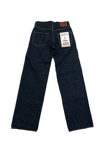 ONI222CCD-GOLV 15oz Crushed Concrete Denim Weft: Grayish Olive Kabuki Selvedge Super Wide Straight,, small image number 5
