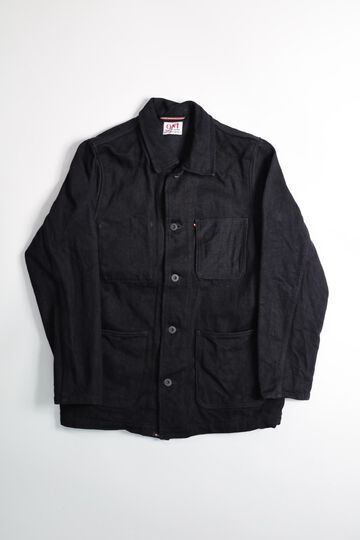 ONI03502ZR-BKBK 20oz Secret Black Denim Coveralls-One Wash-38,, small image number 4