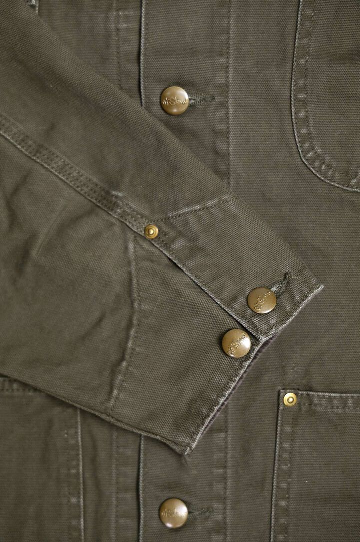 01-6034-76 RELAX FIT COVERALL (76 ARMY GREEN),, medium image number 6