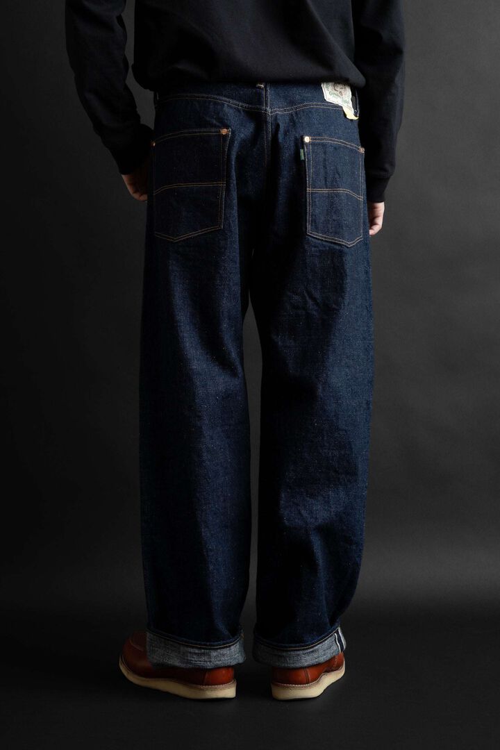 M1012RC (001) 16OZ GR LABEL WILD DUCK JEANS,, medium image number 2