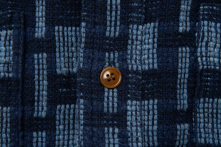 【Pre-Order】5757 Indigo NORAGI Work Shirts,INDIGO, medium image number 9