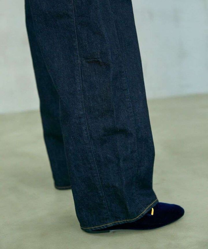 STPT6003 11.5oz PANEL JEANS【WOMEN'S】,INDIGO, medium image number 4