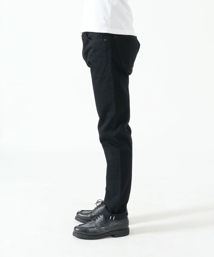J314 14oz Straight Model Black Denim Selvedge-One Wash-38,, medium image number 2