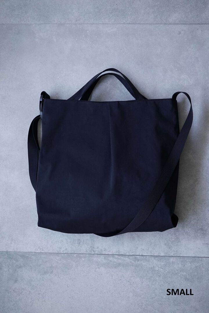 CAP709AC High Density Milcloth / Tuck Tote (BLACK),, medium