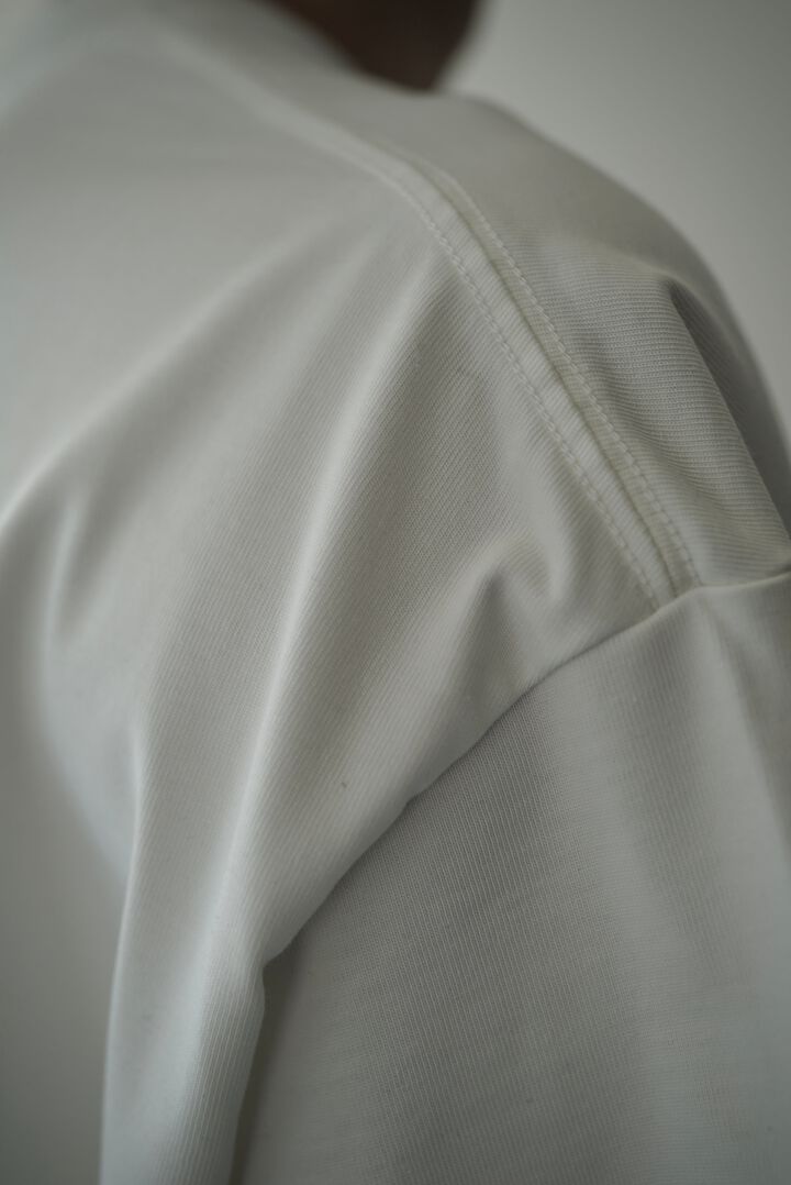 【CAPERTICA】CAP707CS34 Soft Twist Suvin Cotton / Big Tee,WHITE, medium image number 3
