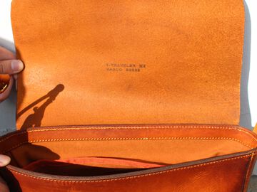 VS240LMST LEATHER 3WAY CLUTCH BAG(CAMEL MASTARD),, small image number 8