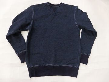 SIS18-101 INDIGO BOTH V GAZETTE HEAVY WEIGHT SWEAT- S,, small image number 8
