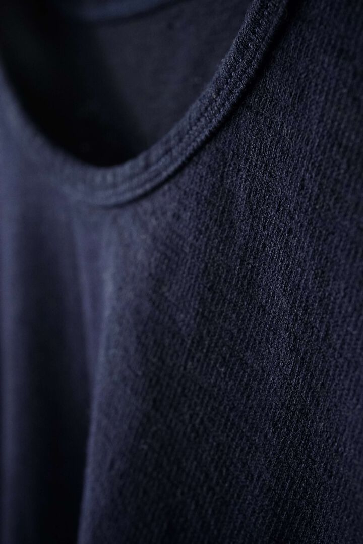【CAPERTICA】CAP708CS04-ND Natural Dyed Linen Heavy Jersey / Asymmetry Tee,KAKISHIBU, medium image number 21