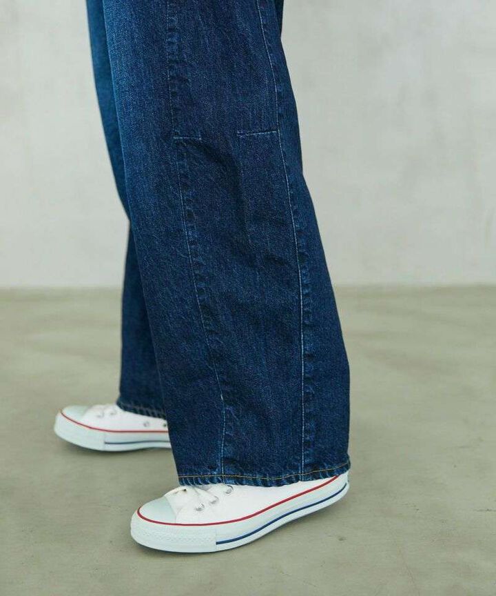 STPT6003 11.5oz PANEL JEANS【WOMEN'S】,LIGHT INDIGO, medium image number 4