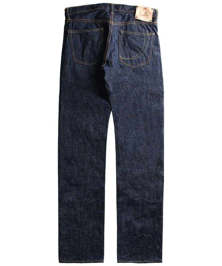 G007-MZ 14.7oz classic indigo tight straight-One Washed-28,, medium image number 1
