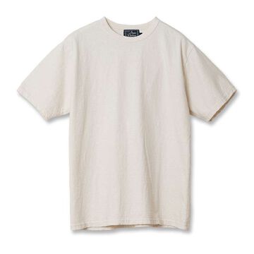 8159 UPCYCLE Ochi-Wata (Waste cotton) T-shirts,ECRU, small image number 0
