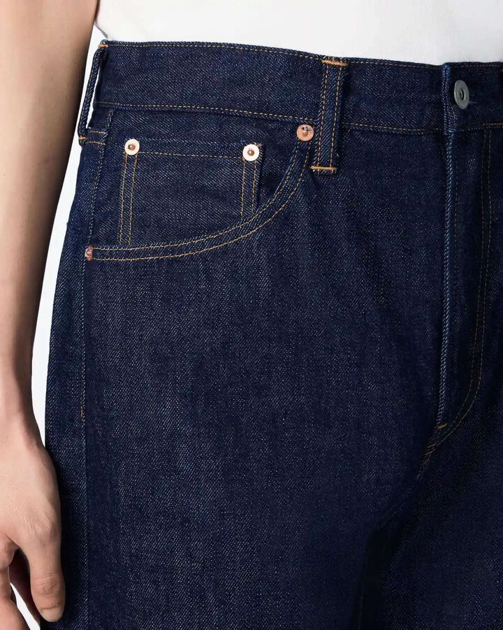 JMJE1301 14oz Selvedge Wide Jeans,, medium image number 3