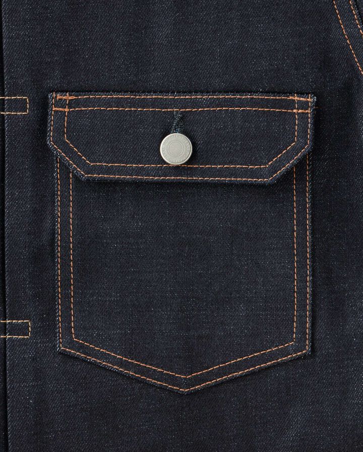 MMGJ0002 14.7oz #002 "STANDARD" DENIM 2nd Type JACKET (TOKUNO BLUE),, medium image number 2