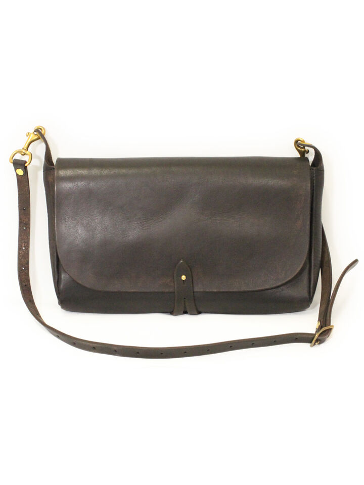 VS-240L LEATHER 3WAY CLUTCH BAG (BLACK)