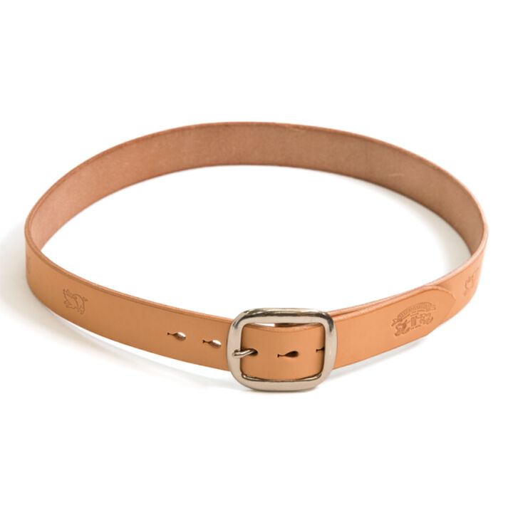 Studio D'Artisan B-82 Benzureza engraved belt (natural),, medium image number 1