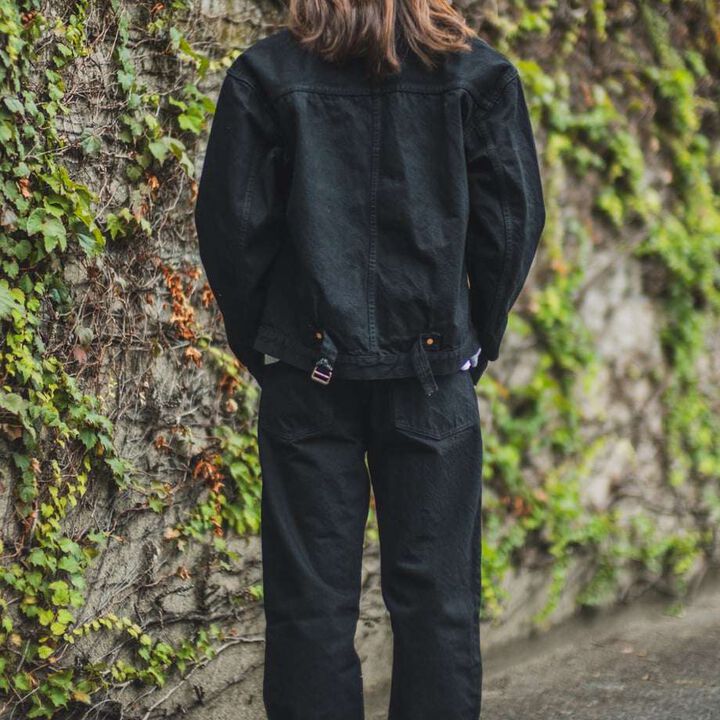 TCB Late S40's Jacket BKBK 14oz,, medium image number 3