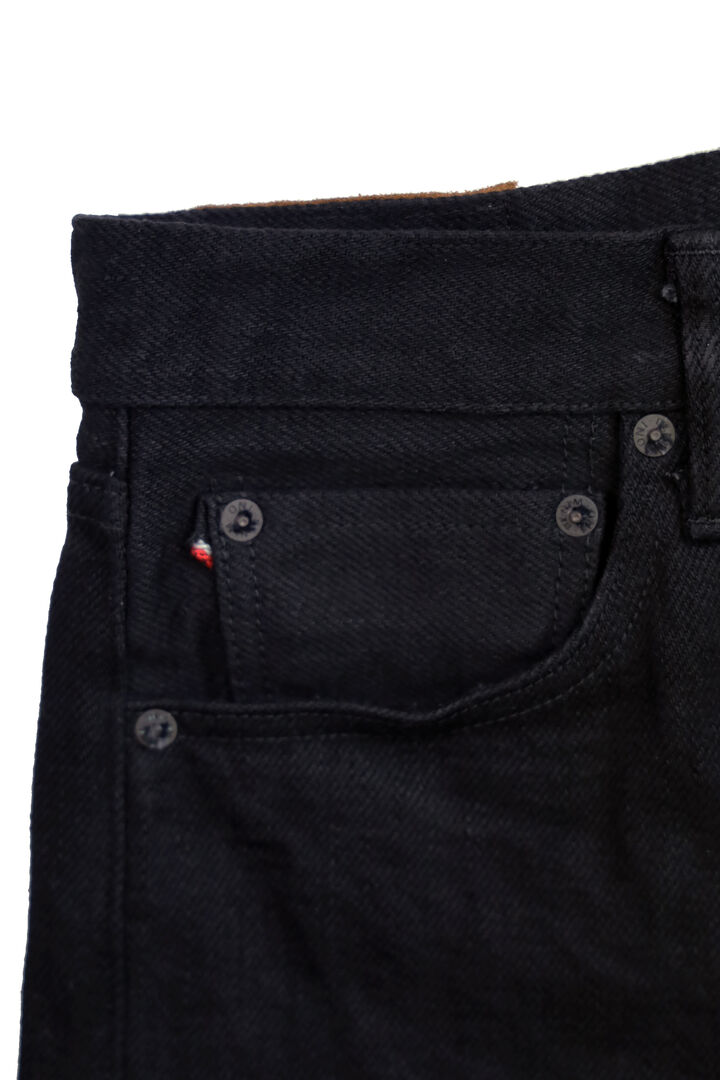 ONI-288ZRBKBK 20oz Secret Black Denim Regular Straight,, medium image number 2