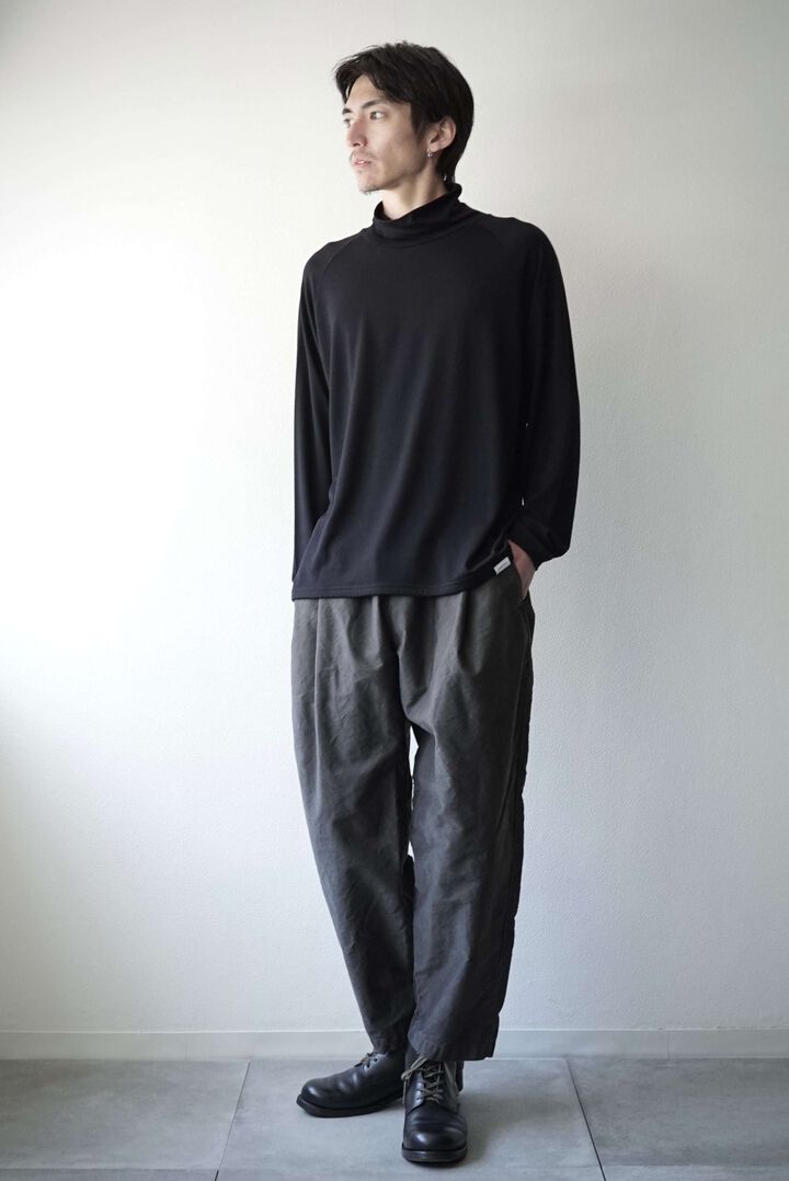 【CAPERTICA】CAP709PT11 Natural Dyed Moleskin / P/T Easy Pants,SUMI, medium image number 7