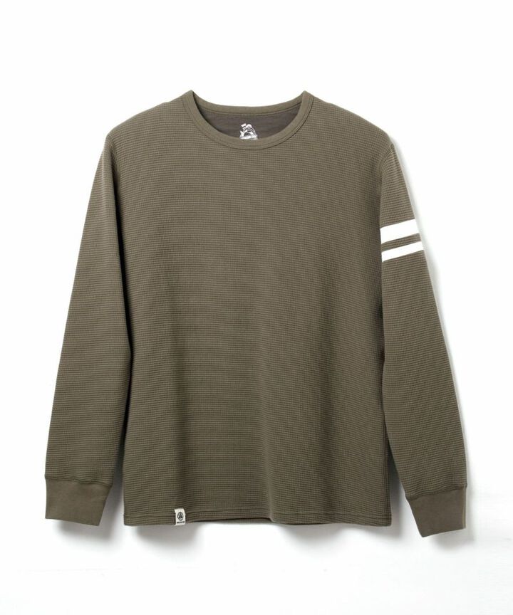 MZTS0079 GTB THERMAL LONG SLEEVE SWEATSHIRTS,NATURAL, medium image number 4