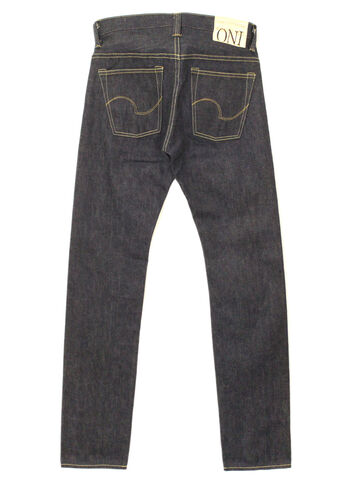 ONI-707LWZR 12.5OZ NATURAL INDIGO LOW TENSION DENIM EURO TIGHT STRAIGHT,, small image number 1