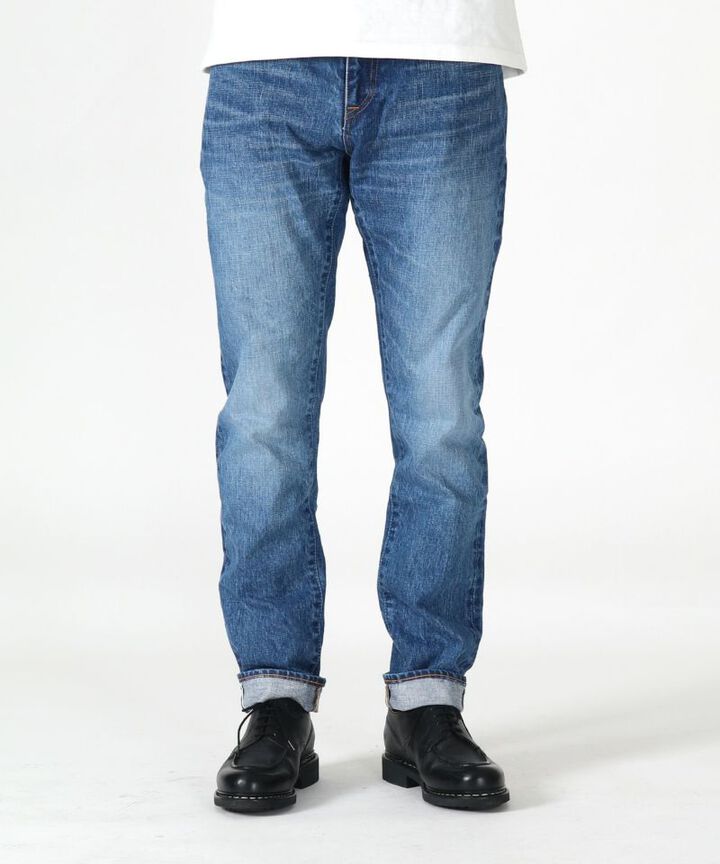 J301 MID 14.8oz American Cotton Vintage Wash Straight (One washed),, medium image number 0