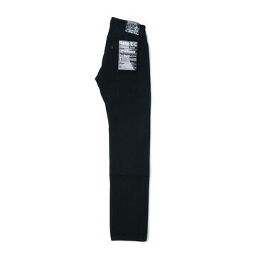 S710NBKII 17OZ BLACK DENIM SLIM FIT STRAIGHT-One Wash-29,, small image number 2