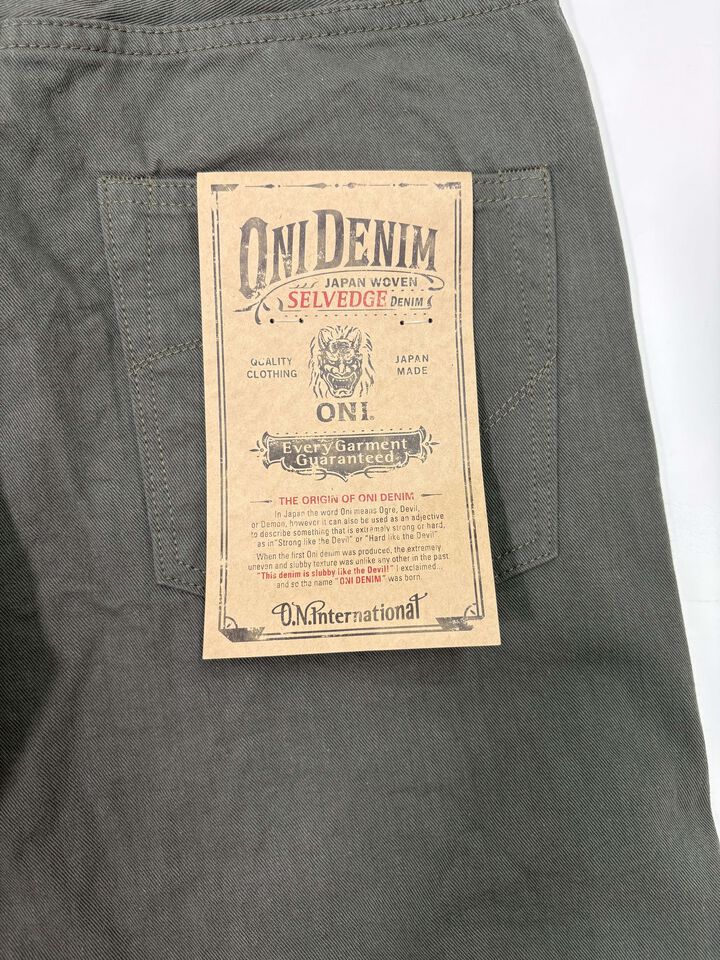 ONI266SVC-GOL Selvedge Chino Light Olive Relax Straight,, medium image number 10