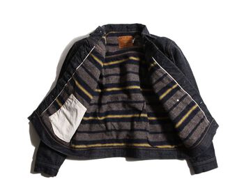 2605B Blanket Dirt Denim Jacket-One Washed-40,, small image number 2