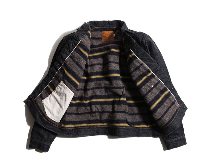 2605B Blanket Dirt Denim Jacket-One Washed-40,, medium image number 2