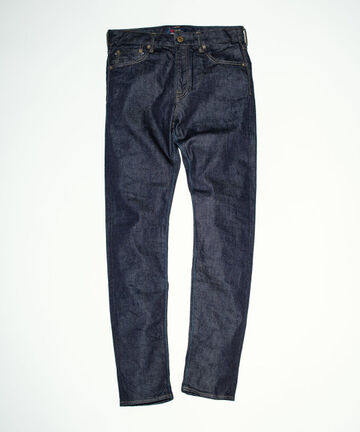 J104 CIRCLE 12.5oz African cotton vintage Selvedge skinny (One washed),, small image number 3