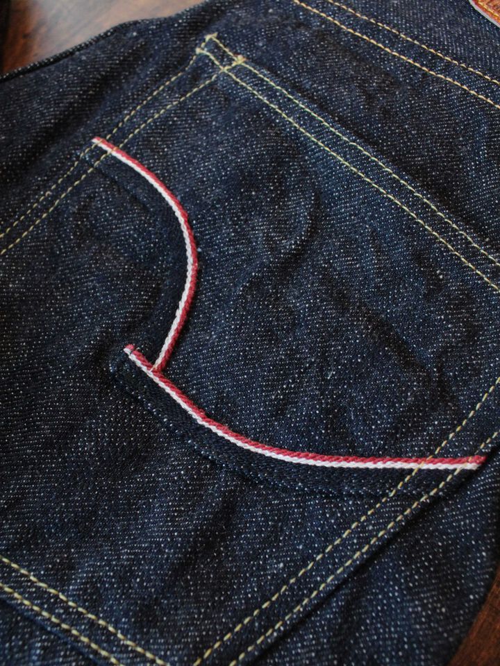 ONI-022NIXX-SV 15.5oz Natural Indigo XX Relax Straight with Selvege Arcuates,, medium image number 16