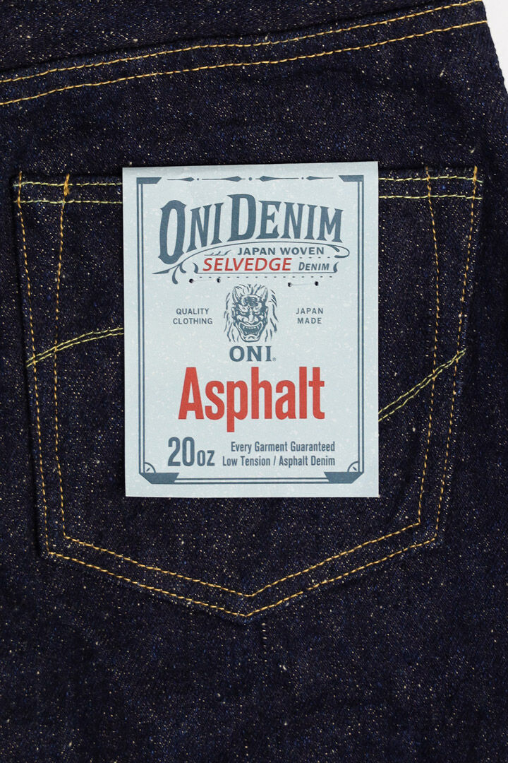 ONI266-Asphalt 20oz Asphalt Denim Relax Straight,, medium image number 5