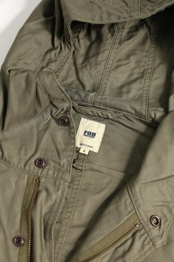 F2402 M-51 SHELL PARKA B9 MOLESKIN-OLIVE-M,OLIVE, small image number 3