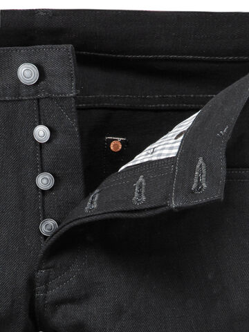 BKUT1 15oz Black Selvedge Denim Urban Tapered-One Wash-33,, small image number 7