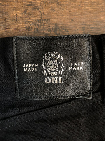 ONI286-13BK 13oz Jet Black Denim Neat Straight,, small image number 4