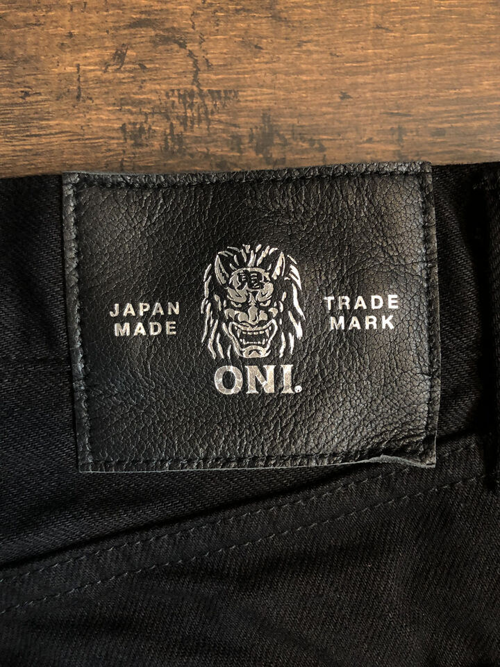 ONI286-13BK 13oz Jet Black Denim Neat Straight,, medium image number 4