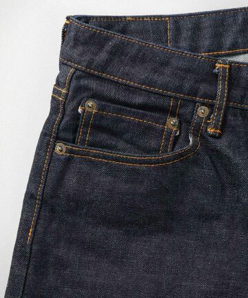 J201 14.8oz American Cotton Vintage Selvedge Tapered (ONE WASHED),, small image number 4