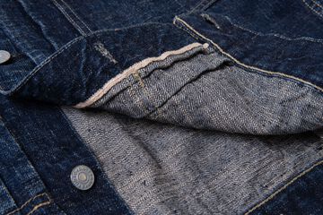 【Pre-Order】SD-4102U 15oz GL3 Denim USED 2nd Type Denim Jacket,, small image number 3