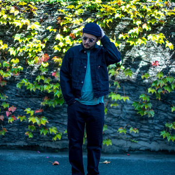 S40's Jacket Black&amp;Black-One Wash-36,, small image number 7