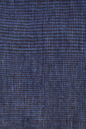 01-8068 INDIGO LINEN WORK SHIRT (101 INDIGO CHECK),, small image number 9