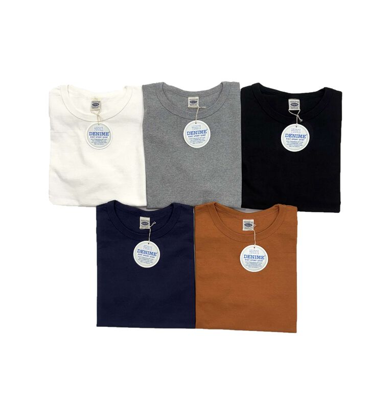 Lot 272 Crew Neck T-Shirts Plain,GRAY, medium image number 17
