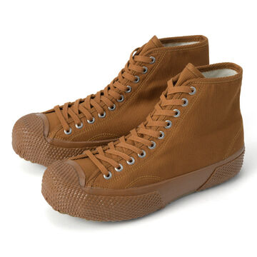 2435 MILITARY DECK PIQUE (High Cut)-CARAMEL-45,CARAMEL, small image number 4