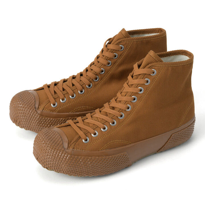 2435 MILITARY DECK PIQUE (High Cut)-CARAMEL-45,CARAMEL, medium image number 4