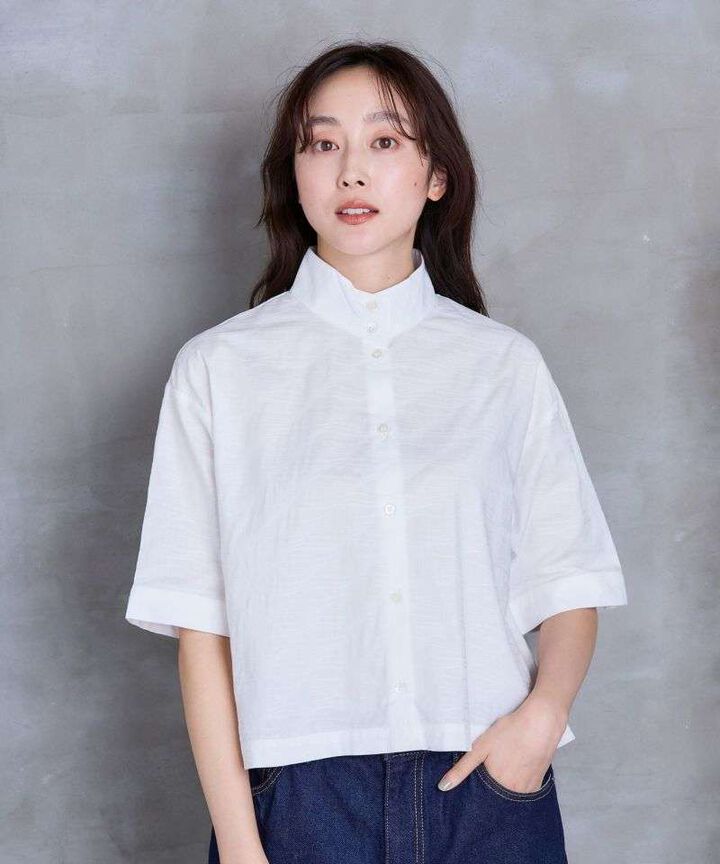 STSS0010 CALM SS OKKAKE SHIRT,, medium