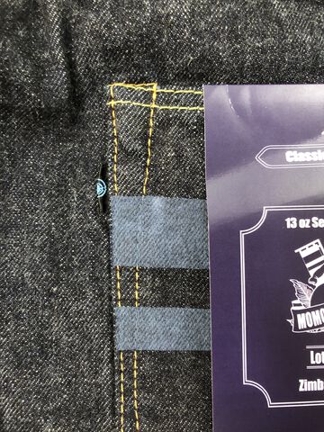 MXJE3401 13oz TOKUNOU BLUE SELVEDGE CLASSIC STRAIGHT,, small image number 11