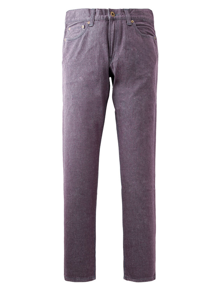 JB0411 10oz Dry Cotton Selvage Stretch Tapered (Purple),, medium image number 2