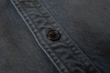 D5745 12oz KASANE NO IROME Denim Shirt,KUROBENI, small image number 8